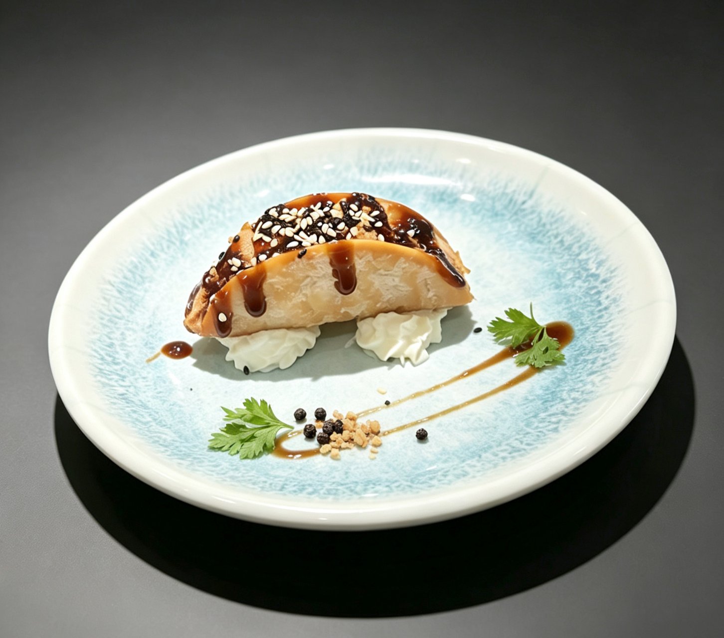 Taco salmon salteado